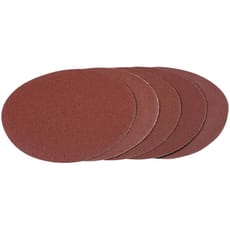 Draper 180mm Hook and Loop Aluminium Oxide Sanding Discs
